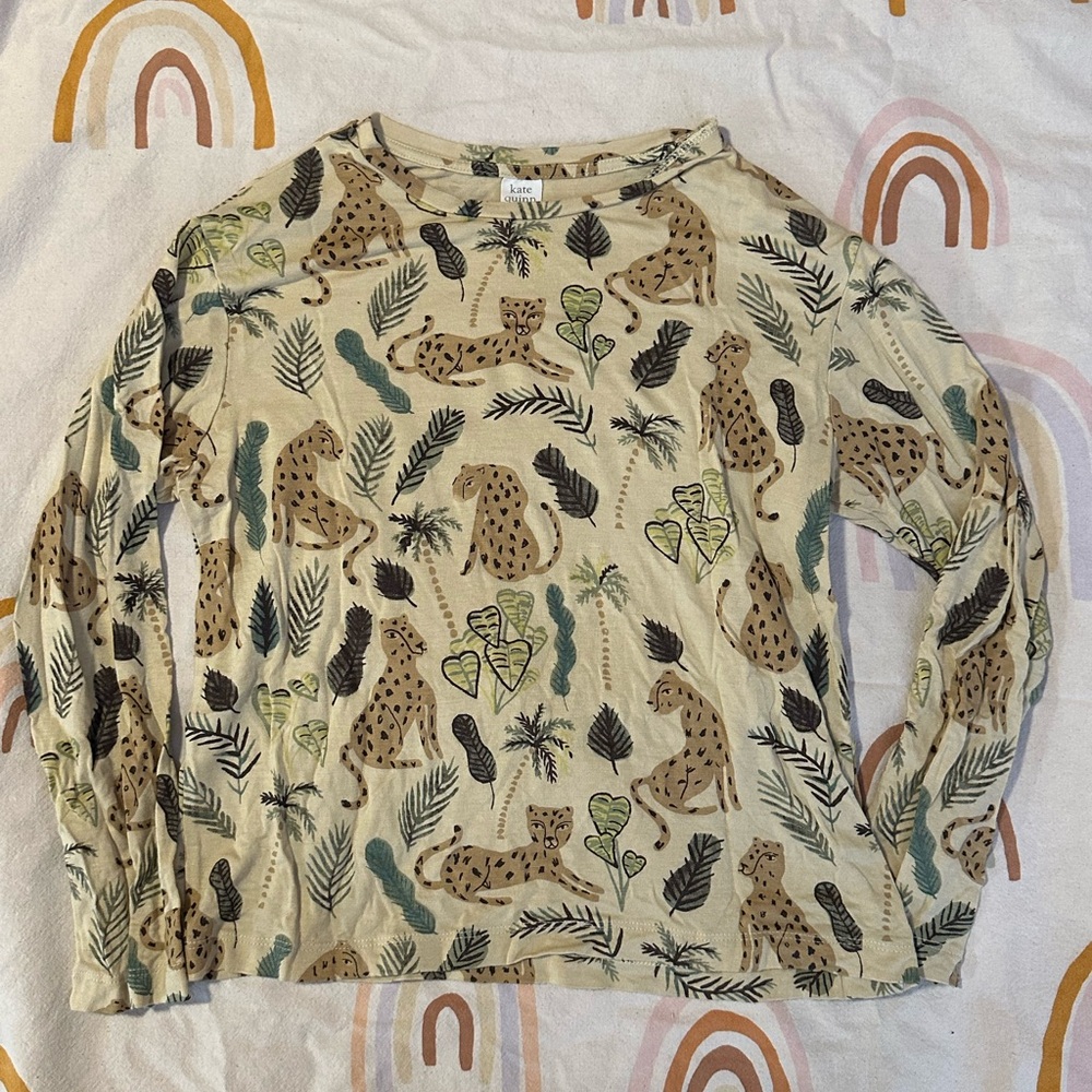 Kate Quinn Girls Bundle 7/8 - leopard- trees- bamboo - peplum